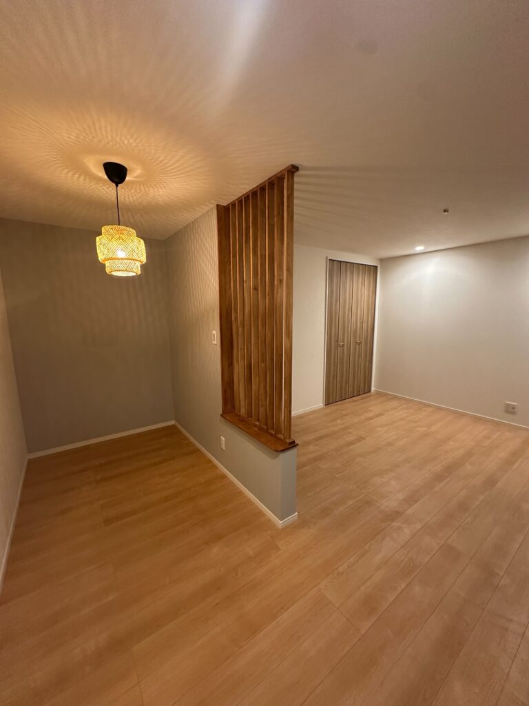 和室→洋室へリフォーム工事